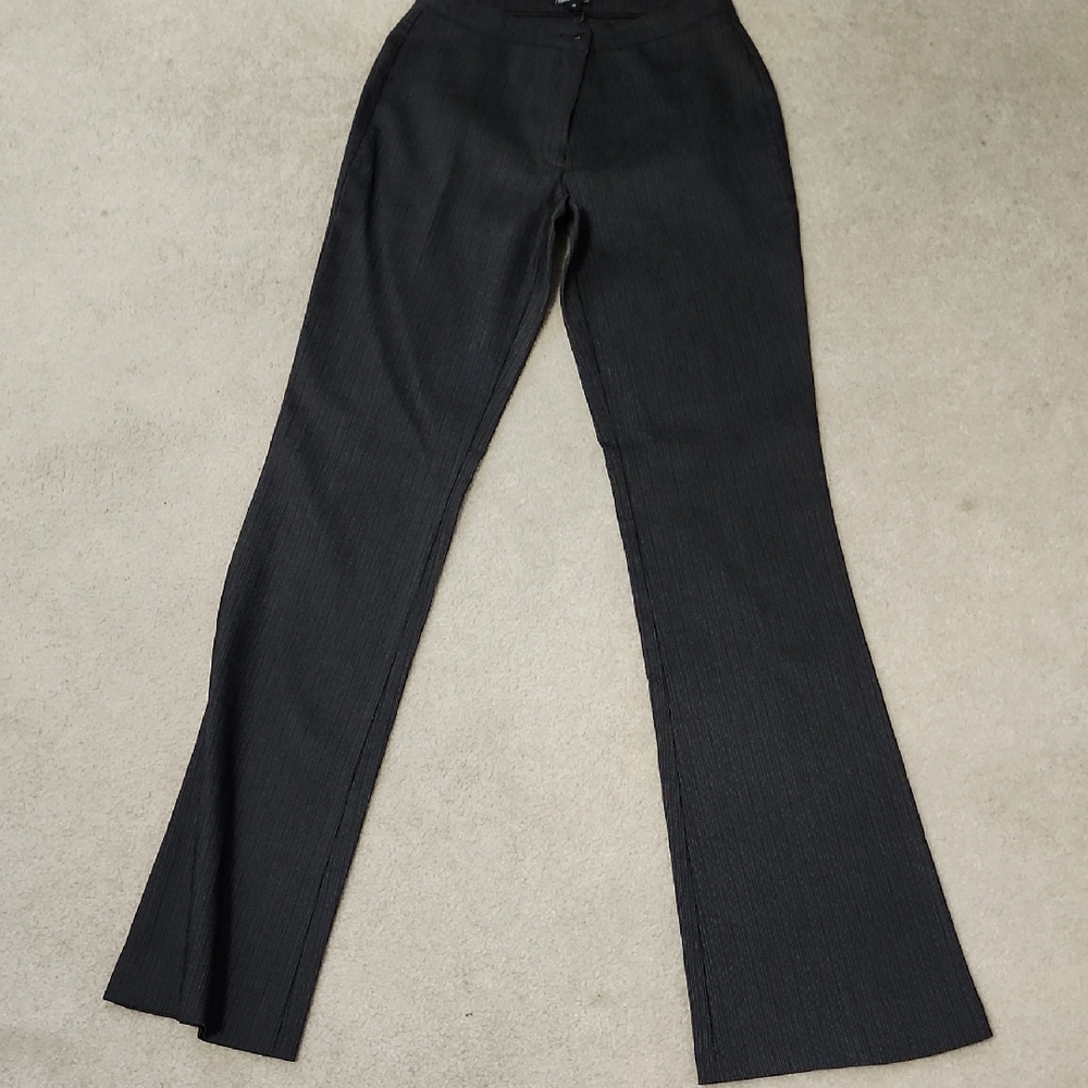 Mandee Elegant Black Flare Pants